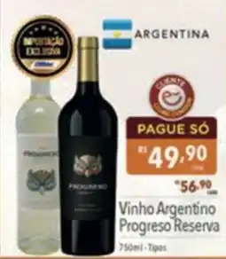 Supermercados Condor Vinho Argentino Progresso Reserva oferta