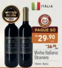 Supermercados Condor Vinho Italiano Stranero oferta