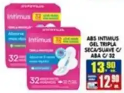 Higa's Supermercado Abs intimus gel tripla seca/suave c/ 32 oferta
