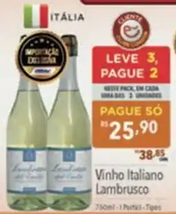 Supermercados Condor Vinho Italiano Lambrusco oferta