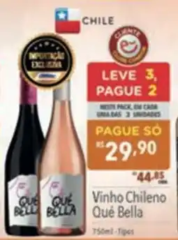 Supermercados Condor Vinho Chileno Qué Bella oferta