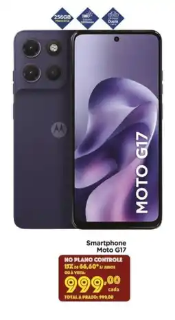 Carrefour Smartphone Moto G17 oferta