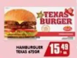 Higa's Supermercado Hamburguer texas oferta