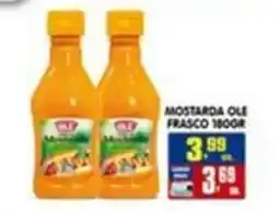 Higa's Supermercado Mostarda ole frasco oferta