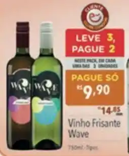 Supermercados Condor Vinho Frisante Wave oferta