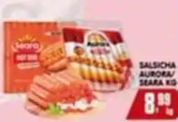 Higa's Supermercado Salsicha aurora/seara oferta