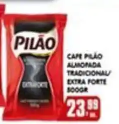 Higa's Supermercado Cafe pilão almofada tradicional/ extra forte oferta