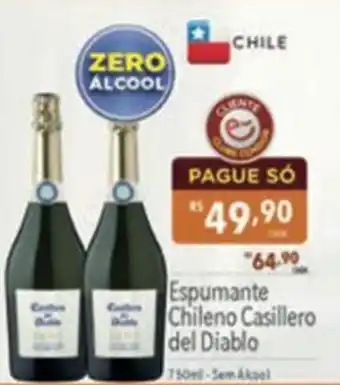 Supermercados Condor Espumante Chileno Casillero del Diablo oferta