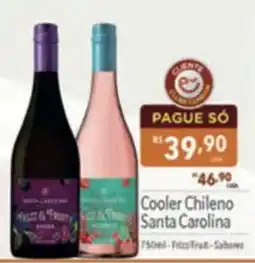 Supermercados Condor Cooler Chileno Santa Carolina oferta