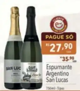 Supermercados Condor Espumante Argentino San Lucas oferta