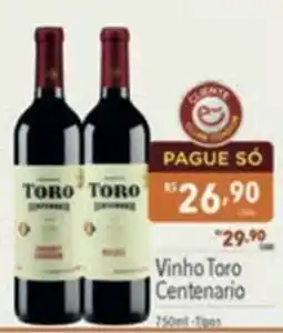 Supermercados Condor Vinho Toro Centenario oferta