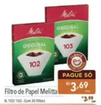 Supermercados Condor Filtro de Papel Melitta oferta