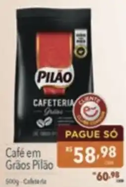 Supermercados Condor Café em Grãos Pilão oferta