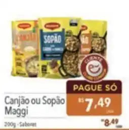 Supermercados Condor Canjão ou Sopão Maggi oferta