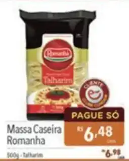 Supermercados Condor Massa Caseira Romanha oferta