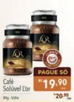 Supermercados Condor Café Solúvel L'or oferta