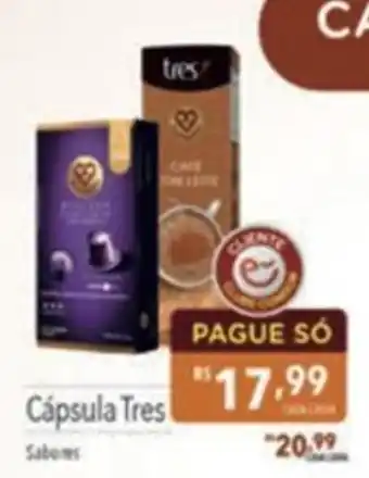 Supermercados Condor Cápsula Tres Sabores oferta