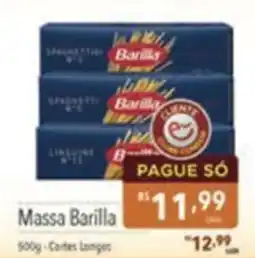 Supermercados Condor Massa Barilla oferta