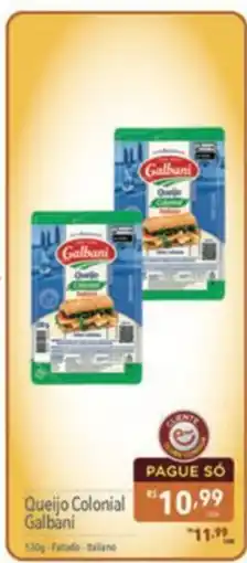 Supermercados Condor Queijo Colonial Galbani oferta