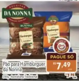 Supermercados Condor Pão para Hambúrguer da Nonna oferta