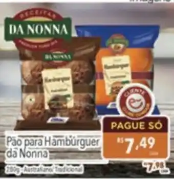 Supermercados Condor Pão para Hambúrguer da Nonna oferta