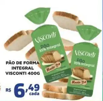 Bahamas Mix Pão de forma integral visconti oferta