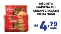 Bahamas Mix Biscoito maisena ou cream cracker vilma oferta