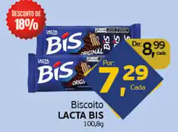 Cometa Supermercados Biscoito LACTA BIS oferta