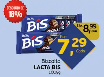 Cometa Supermercados Biscoito LACTA BIS oferta