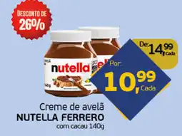 Cometa Supermercados Creme de avelã NUTELLA FERRERO oferta