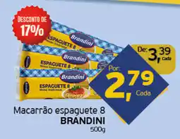 Cometa Supermercados Macarrão espaquete 8 BRANDININI oferta