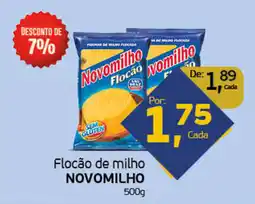 Cometa Supermercados Flocão de milho NOVOMILHO oferta