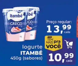Cometa Supermercados logurte ITAMBÉ (sabores) oferta