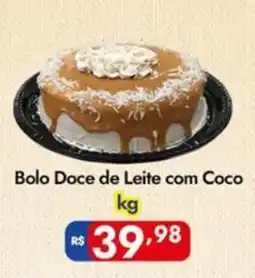 Supermercados Rondon Bolo Doce de Leite com Coco oferta