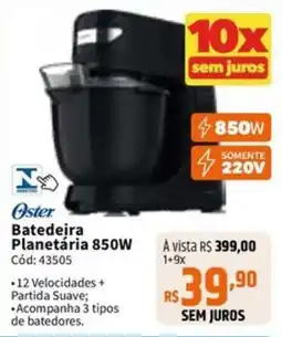 Deltasul Oster Batedeira Planetária 850W oferta