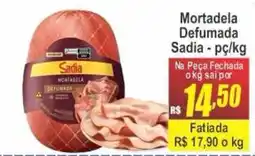 Serrano Supermercado Mortadela Defumada Sadia oferta