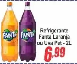 Serrano Supermercado Refrigerante Fanta Laranja ou Uva Pet oferta