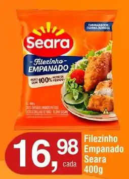 Royal Supermercados Fileezinho Empanado Seara oferta