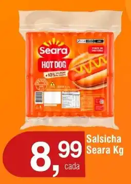Royal Supermercados Salsicha Seara oferta