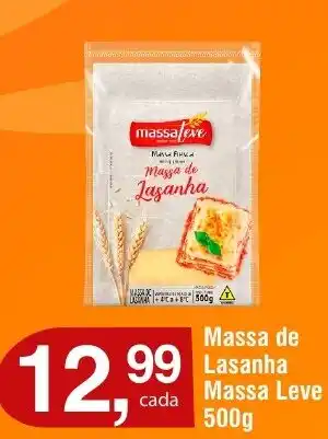 Royal Supermercados Massa de Lasanha Massa Leve oferta