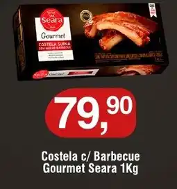Royal Supermercados Costela c/ Barbecue Gourmet Seara oferta