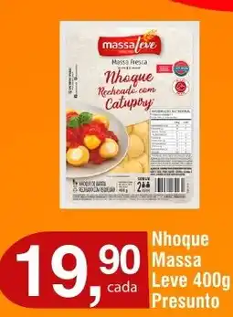 Royal Supermercados Nhoque Massa Leve com Presunto oferta