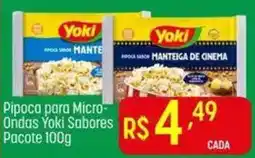 Muffato Pipoca para Micro-Ondas Yoki Sabores oferta