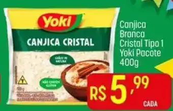 Canjica Branca Cristal Tipo 1 Yoki Pacote