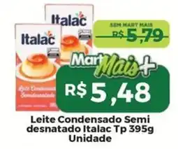 Mart Minas Leite Condensado Semi desnatado Italac oferta