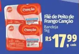 Supermercados Mateus Filé de Peito de Frango Canção oferta