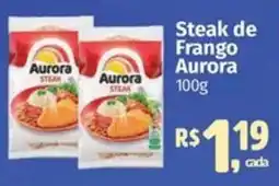 Supermercados Mateus Steak de Frango Aurora oferta