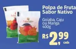 Supermercados Mateus Polpa de Fruta Sabor Nativo oferta