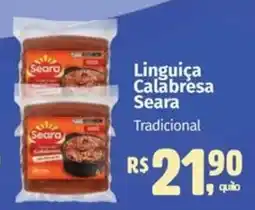 Supermercados Mateus Linguiça Calabresa Seara Tradicional oferta