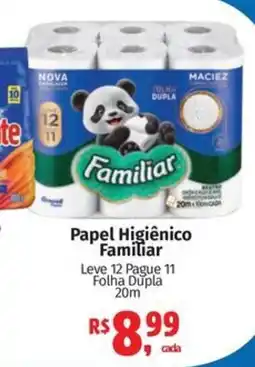 Supermercados Mateus Papel Higiênico Familiar oferta